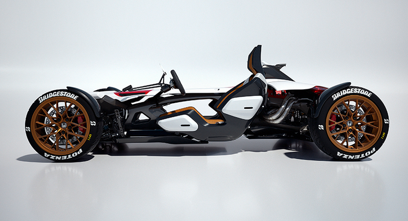 Illustration for article titled The Honda 2&4: A Screaming Open-Air Magic Machine Here To Slay The Ariel Atom
